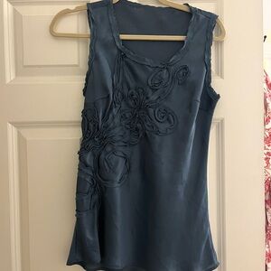 Vintage Italian silk top